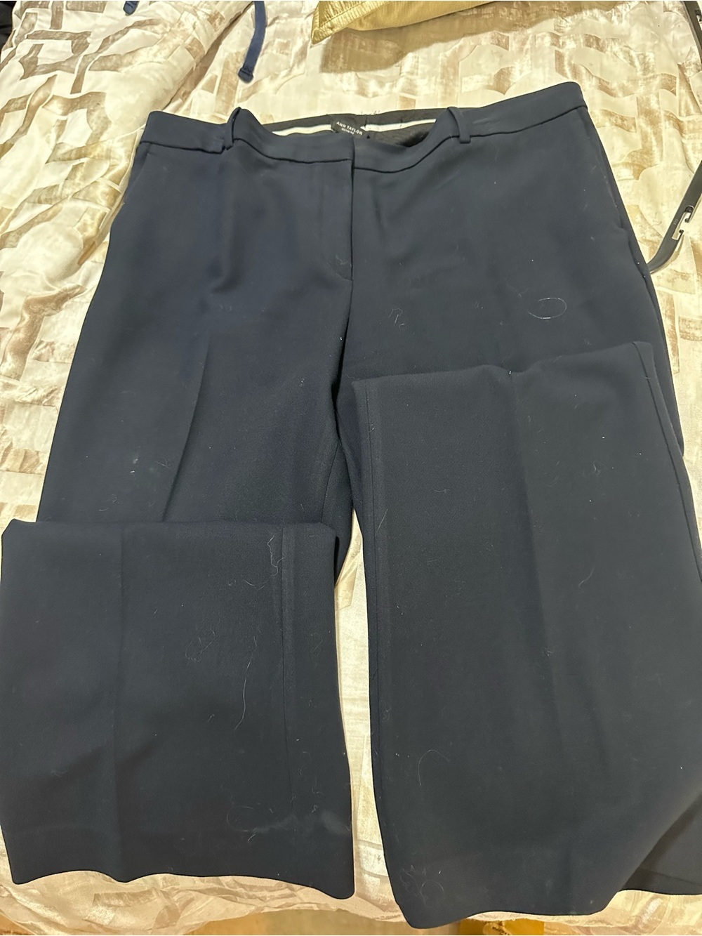 Ann Taylor Black Devin Fit Pants